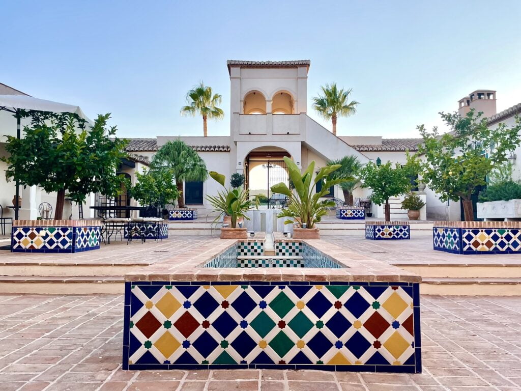 Courtyard of La Esperanza Granada