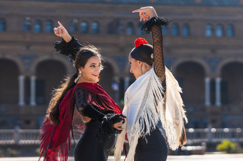 Dancers performing the flamenco in Granada