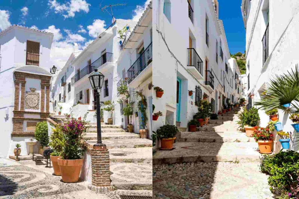 There are many curio shops to visit and cafes to relax in, on a day trip to Frigiliana.